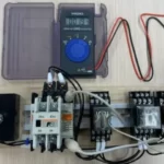 (筆者撮影)接点測定の写真